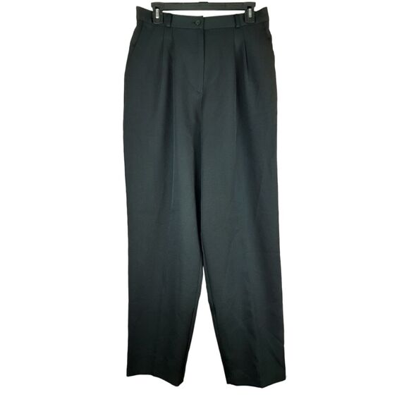 Briggs New York Pants - Briggs New York Women Black Pants High Rise Elastic Sides USA Plus Size 16